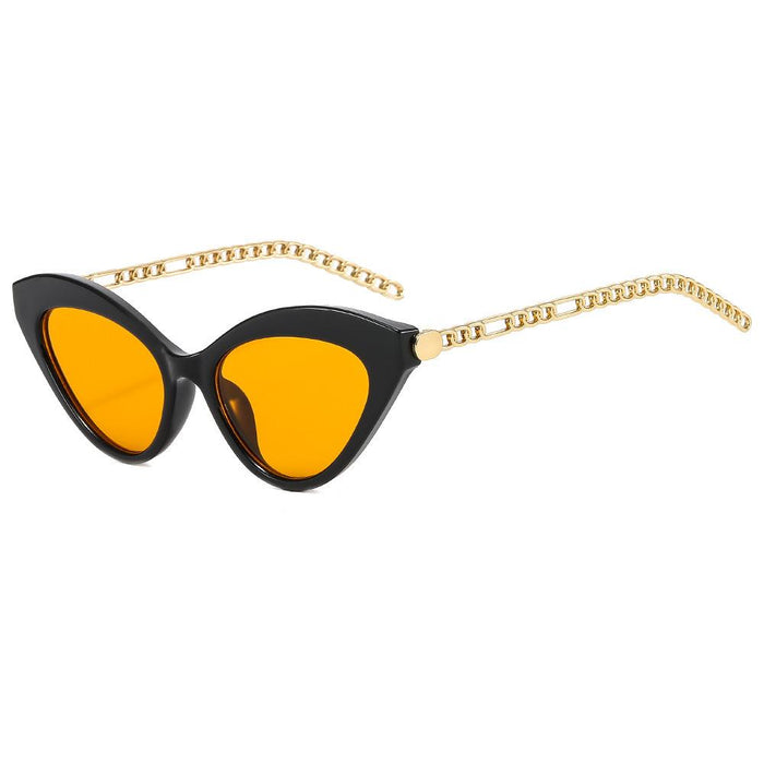 Cat's eye chain Sunglasses
