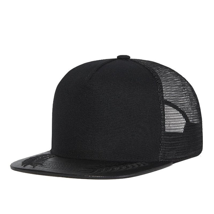 New Color Block Mesh Hat Sunshade Baseball Cap