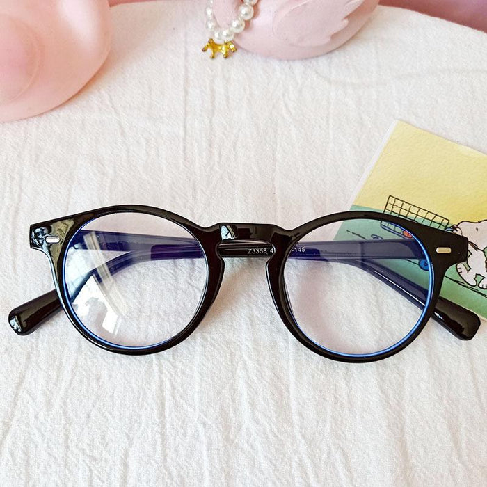 Business Fashion Flat Lens Anti Blue Light Glasses
