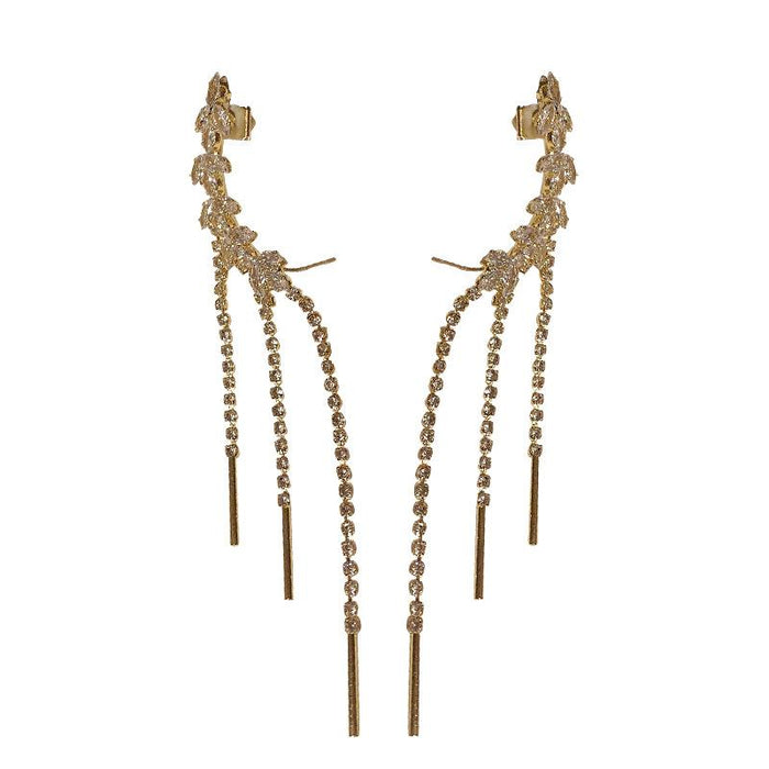 New Niche Fashion Simple Tassel Women's Earrings