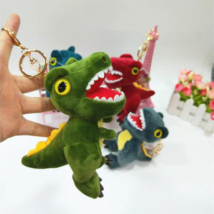 Cartoon Little Dinosaur Pendant Keychain