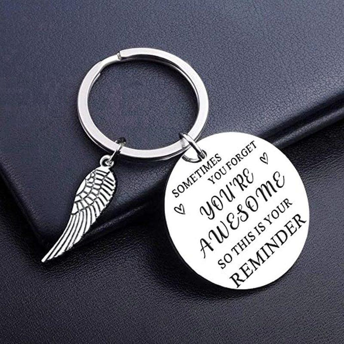 Funny Inspirational Keychain Best Friend