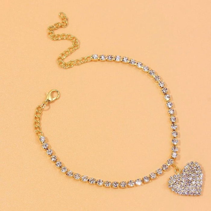 Rhinestone Anklets For Women