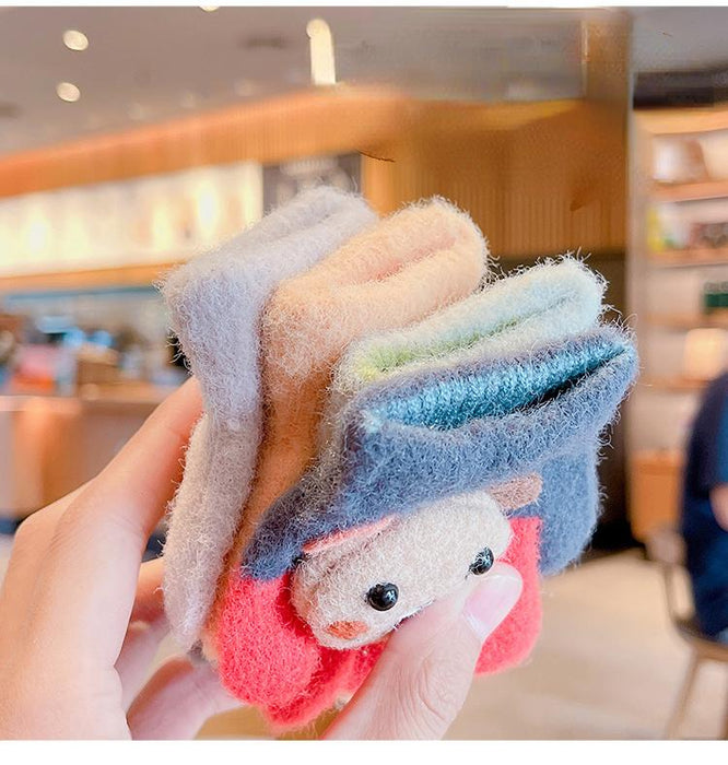 0-3 Years Old Winter Baby Cute Knitting Cartoon Gloves