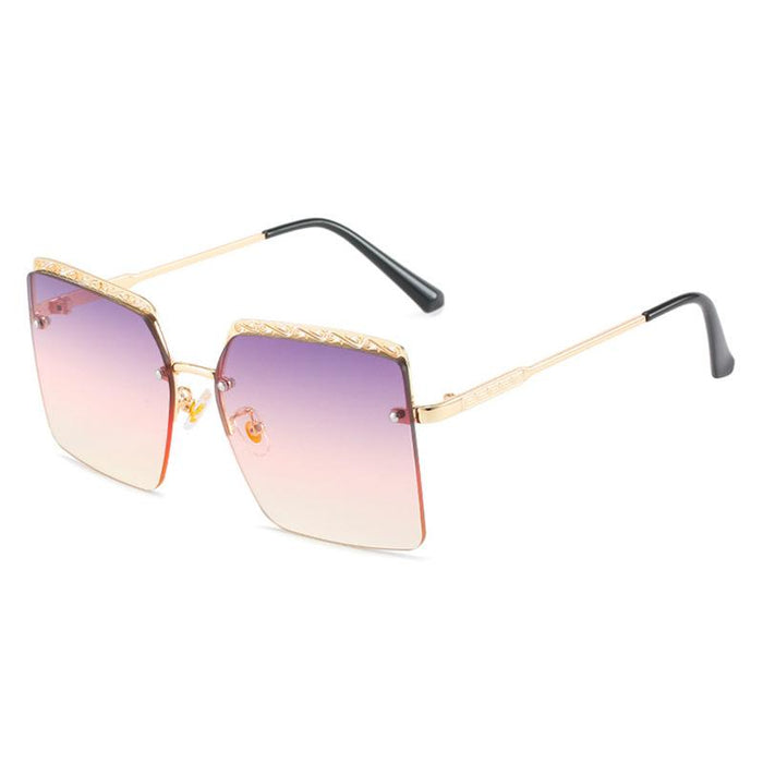 Frameless trimming Sunglasses UV protection