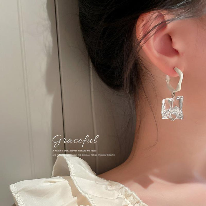 New Fashion Irregular Transparent Acrylic Women's Earrings