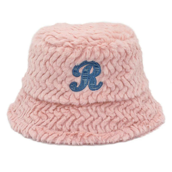 Thickened Women's Fashion Warm Pot Letter Hat