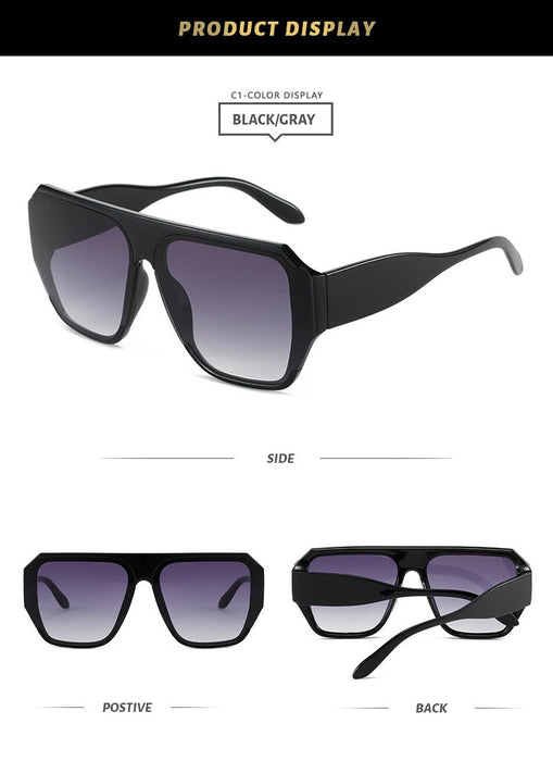 Contrast Sunglasses square frame