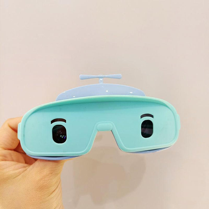 Small Plane Car Soft Silicone Children's Polarized Sunglasses