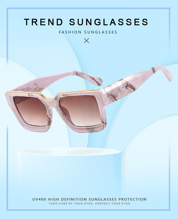 Marble avant-garde Sunglasses