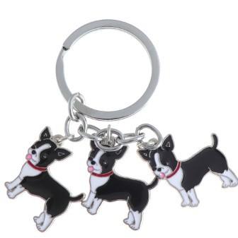 Creative Cartoon Pet Dog Car Key Ring Keychain