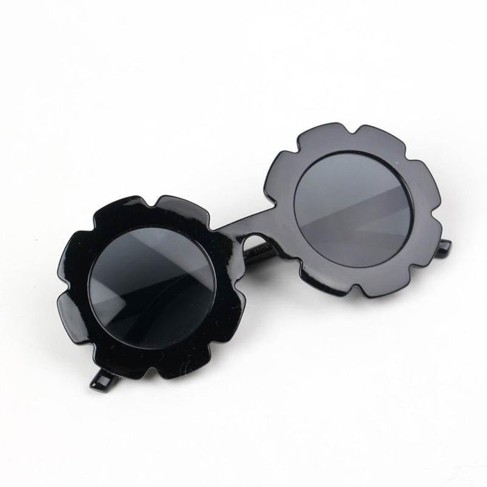 Children's Sunglasses flower glasses UV Scrub