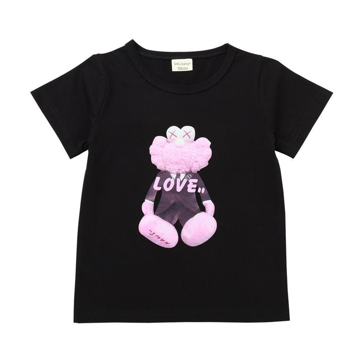 Children's short sleeve T-shirt printed T-shirt