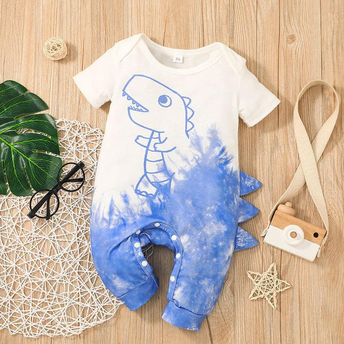 Summer Baby Boys Dinosaur Jumpsuit