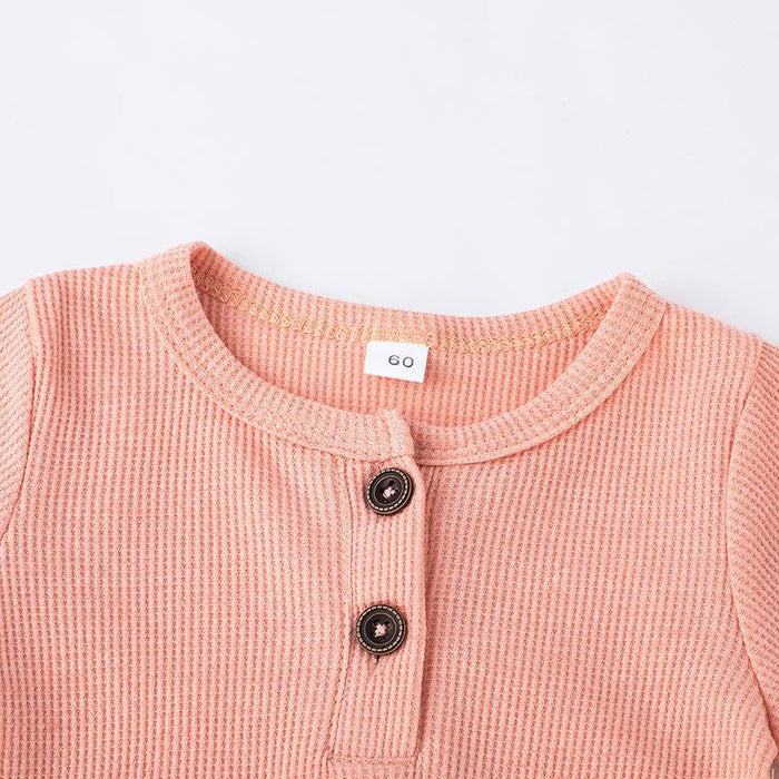 Multicolor Infant Short Sleeve Jumpsuit