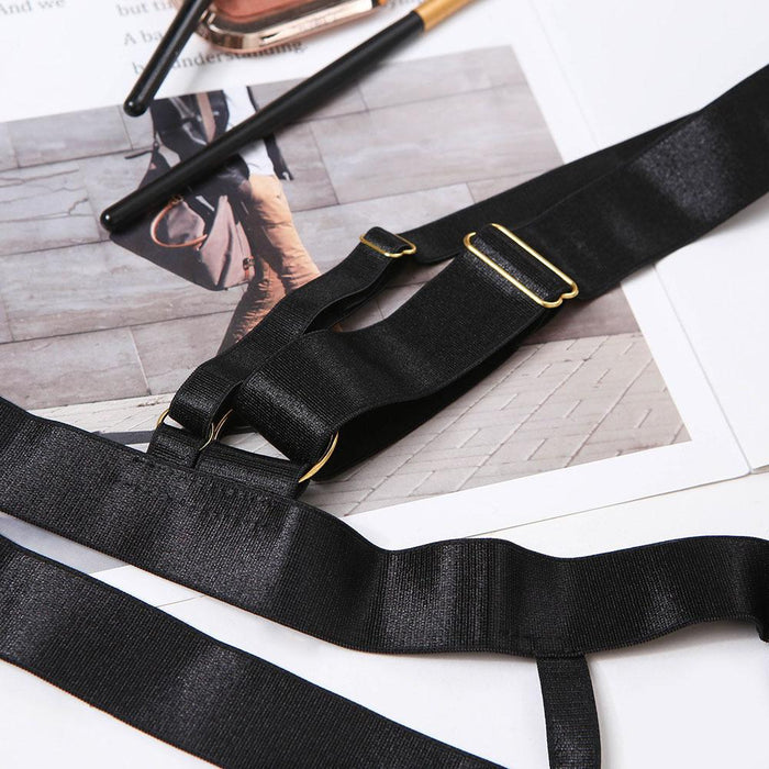 Women Fashion Strappy Lingerie Sexy Garter Underwear Set