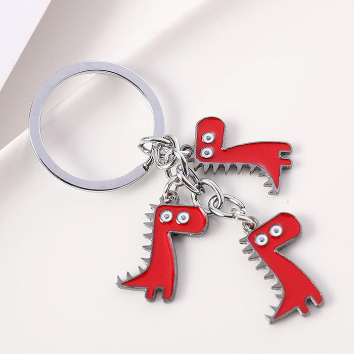 Exquisite Creative Cartoon Dinosaur Keychain