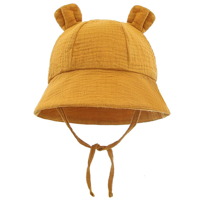 Cotton Sun Hat Children Outdoor Rabbit Ear Beach Caps
