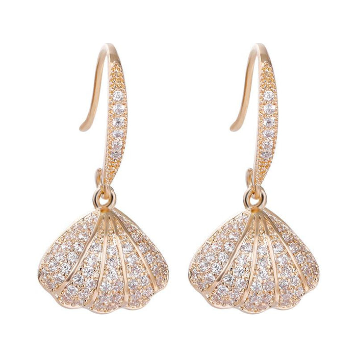 Simple Fashion Shell Shaped Women's Earrings