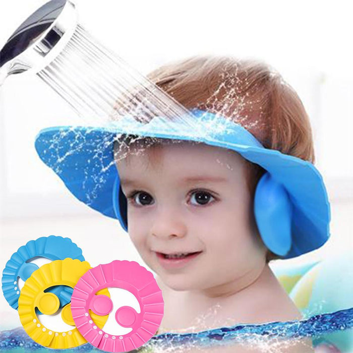 Fashion Adjustable EVA Baby Shower Caps
