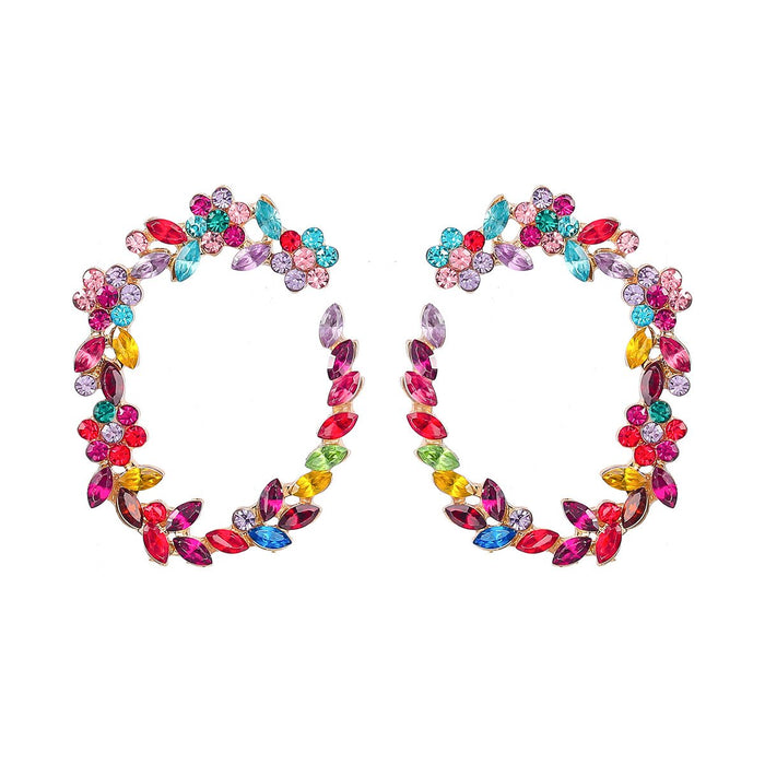 Exaggerated Personality Bohemian Earrings Flower Earrings