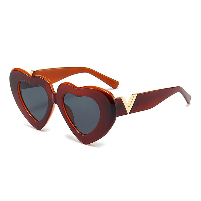Large frame love Sunglasses