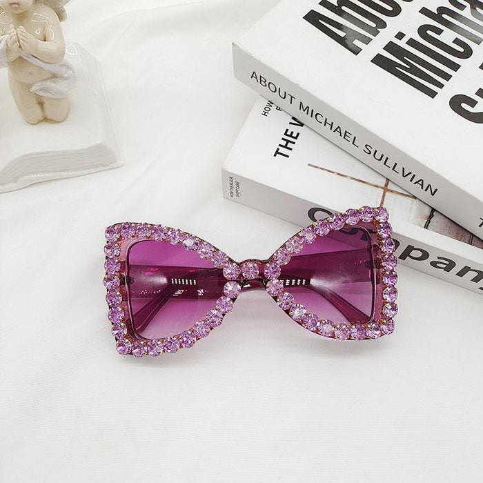 Trendy Fashion Butterfly Frame Sunglasses