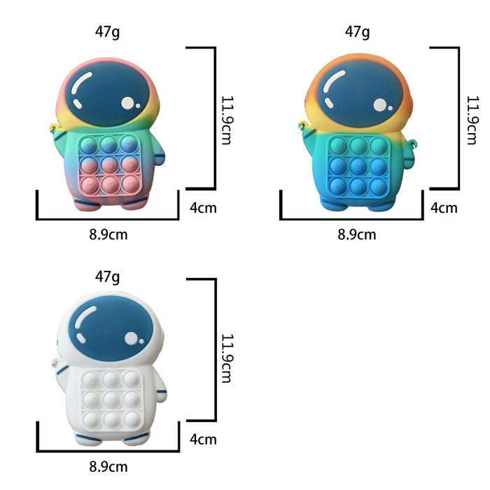 Messenger bag decompression vent toy student bag