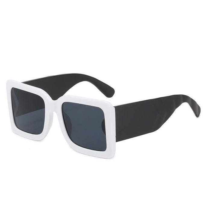 Sunglasses square large frame UV protection