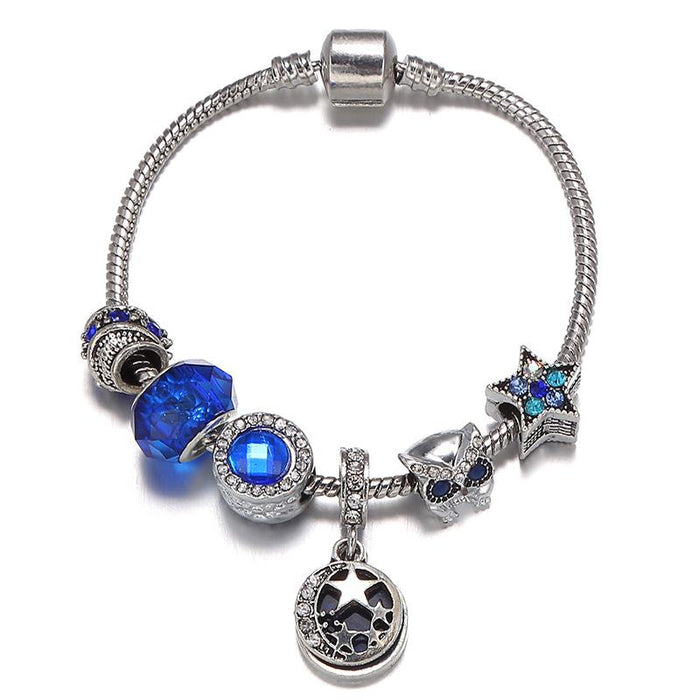 DIY Owl Dolphin Turtle Pendant Bracelet