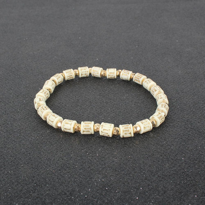 New Bohemian Elastic Beaded Bracelet Set