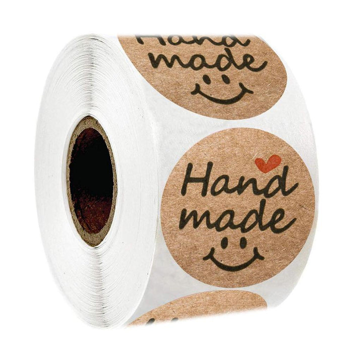 100-500pcs Vintage Kraft Paper Scrapbook Gift Stickers