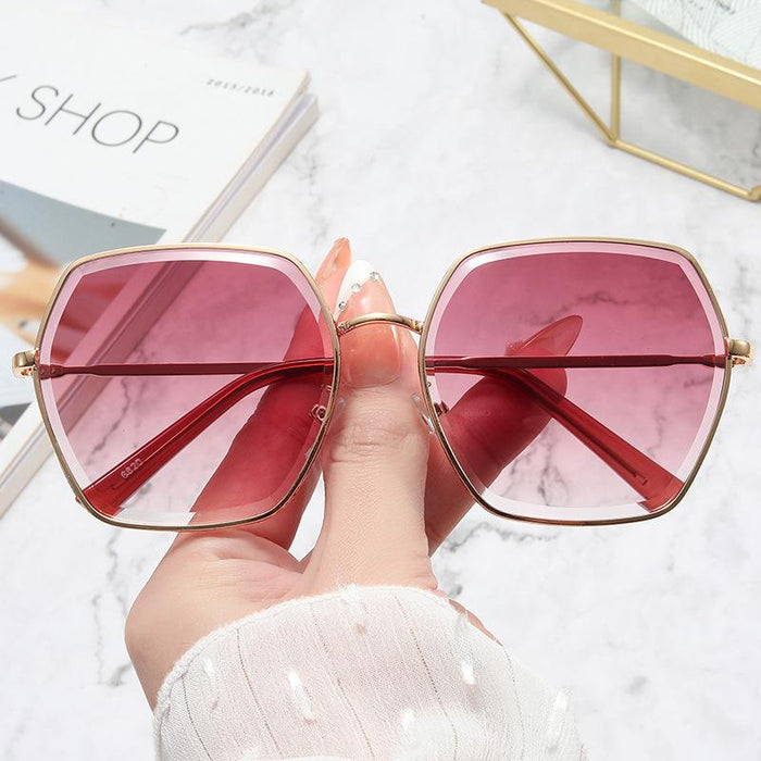 Rhinestone Sunglasses sunscreen UV protection