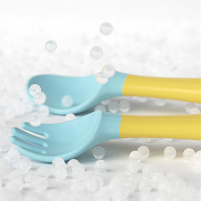 Bendable Silicone Spoon for Baby Utensils Set