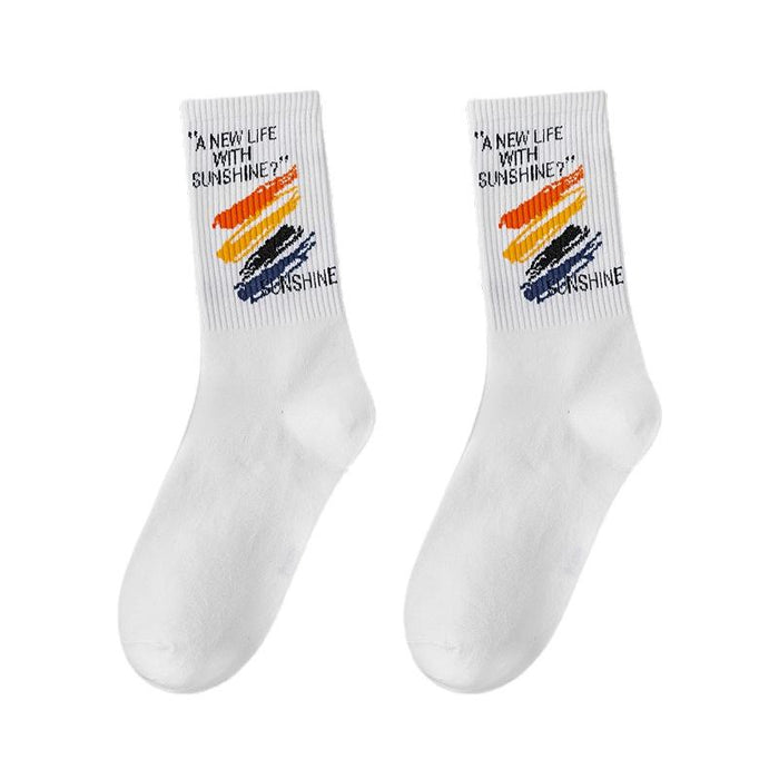 Cotton Hip-hop Men Socks