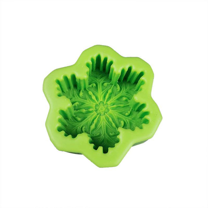 Christmas Snowflake Handmade Soap Epoxy Candle Mold