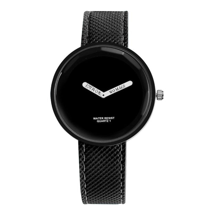 Fashion Women Quartz Leather Strap WristWatch