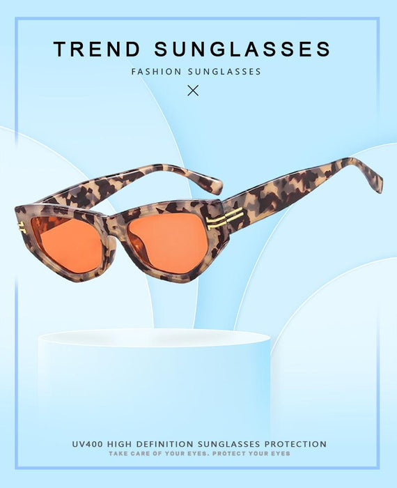 Small frame cat's eye personalized light luxury Sunglasses