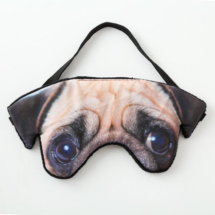 Creative Tiger Pug Cat 3d Animal Cartoon Blindfold Eye Mask