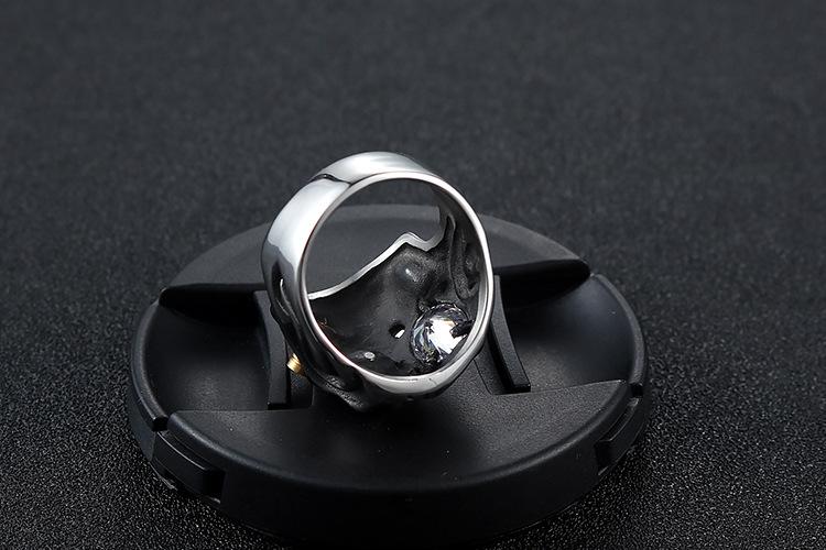 Domineering Skull Stainless Steel Ring