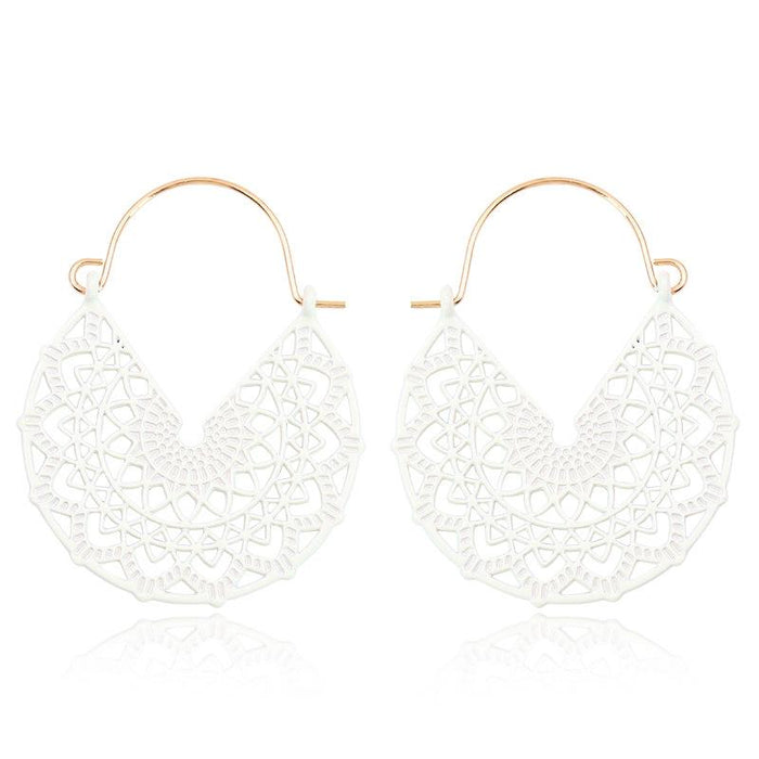 Fashion Spring Geometric Personality Simple Candy Color Earrings