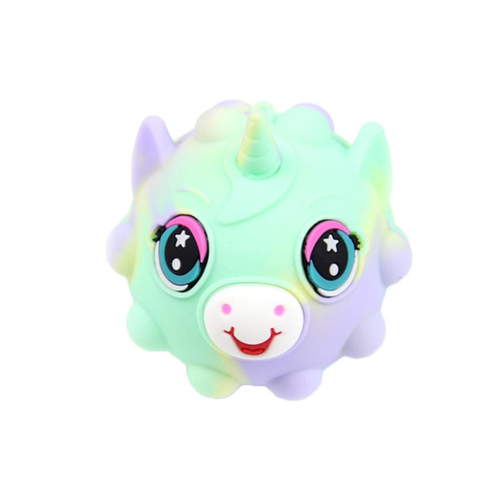 New 3D Glowing Fidget Toy Stress Resistant Unicorn Ball