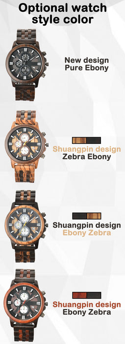 New Men's Business Multifunctional Luminous Large Dial Quartz Watch