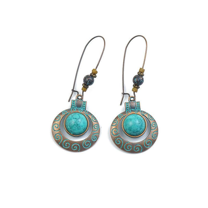 Bohemian Fashion Alloy Hippie Earrings Jewelry