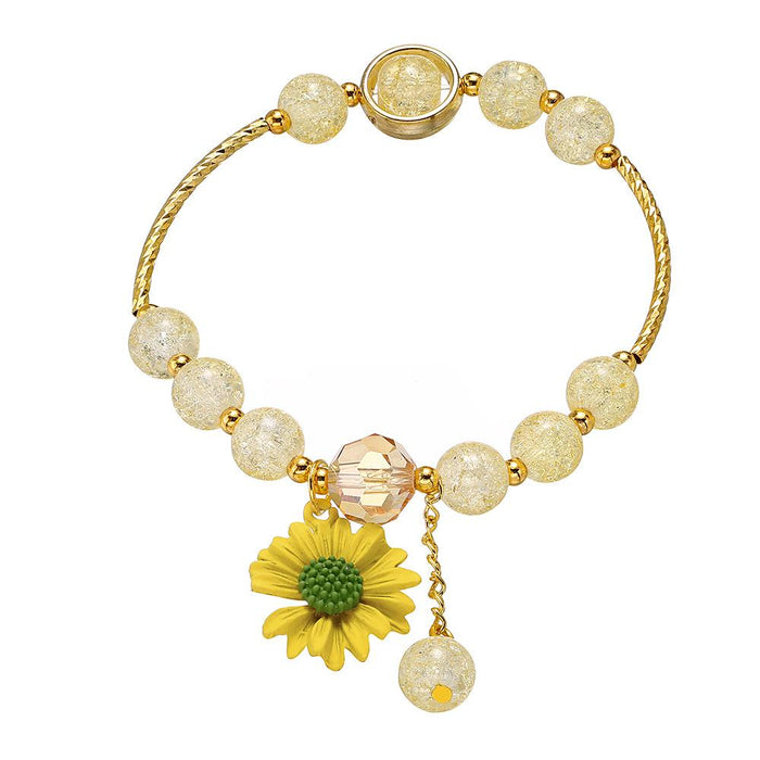 Crystal Chrysanthemum Women Bracelet