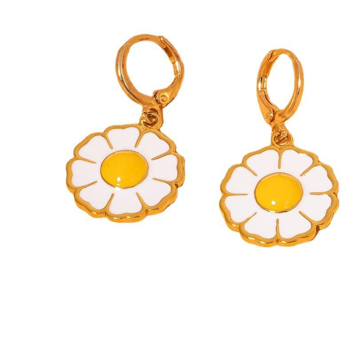 New Fresh and Elegant Daisy Earrings