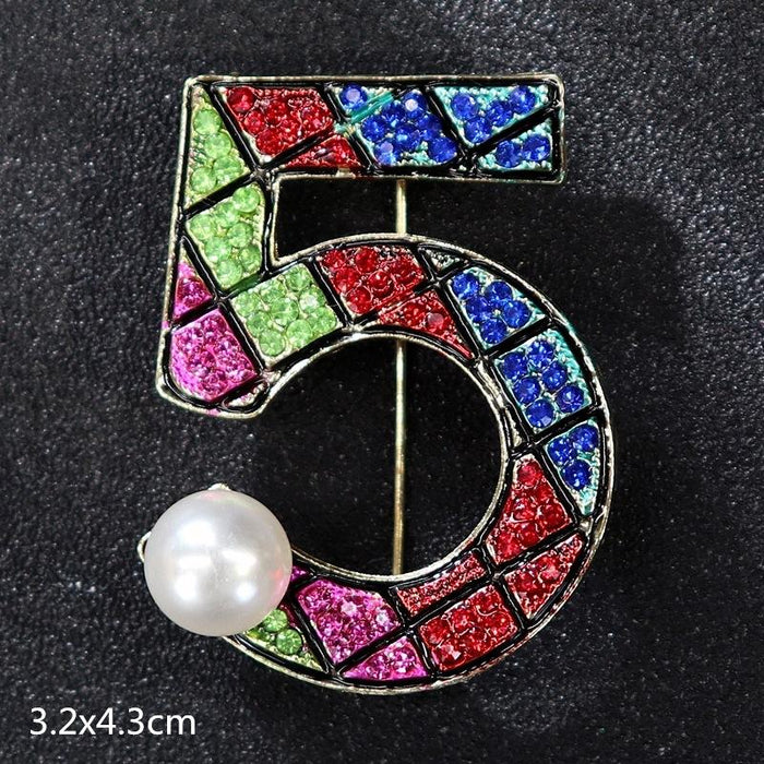 Multi Styles of Exquisite Brooch Vintage Women's Suit Accessories