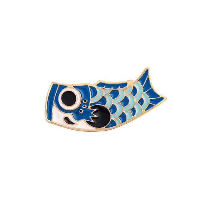 Creative Animal Brooch Red Carp Fashion Pin