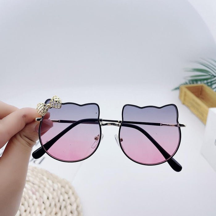 Children's sunglasses metal sunglasses