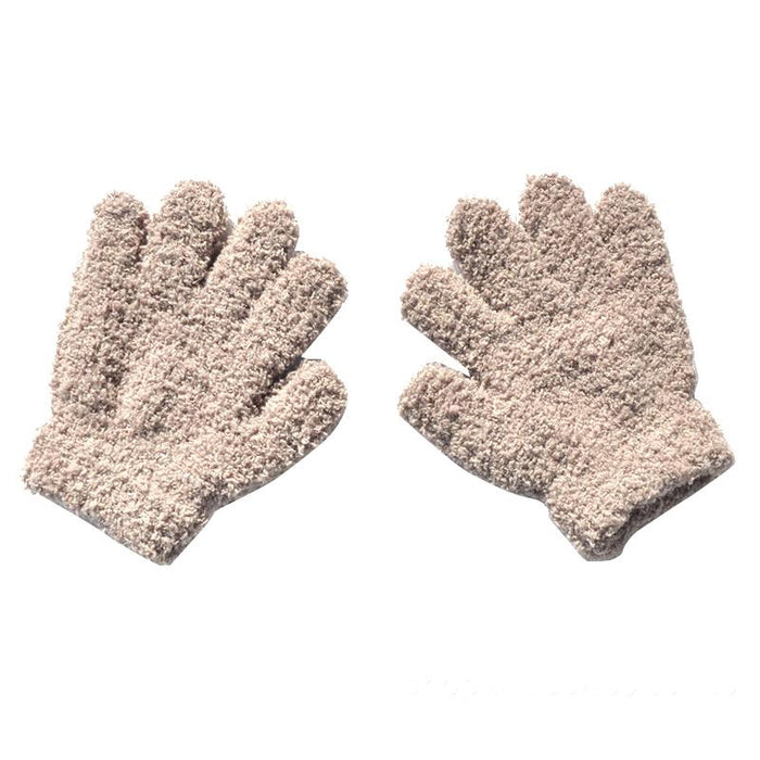 Warm Plush Thick Warm Baby Gloves
